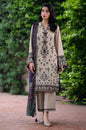 Jazmin - 3PC Unstitched Dhanak Embroidered Shirt with Pashmina Wool Shawl and Trouser - NP1180